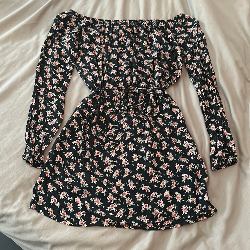 LISAKAI off the shoulder floral dress
